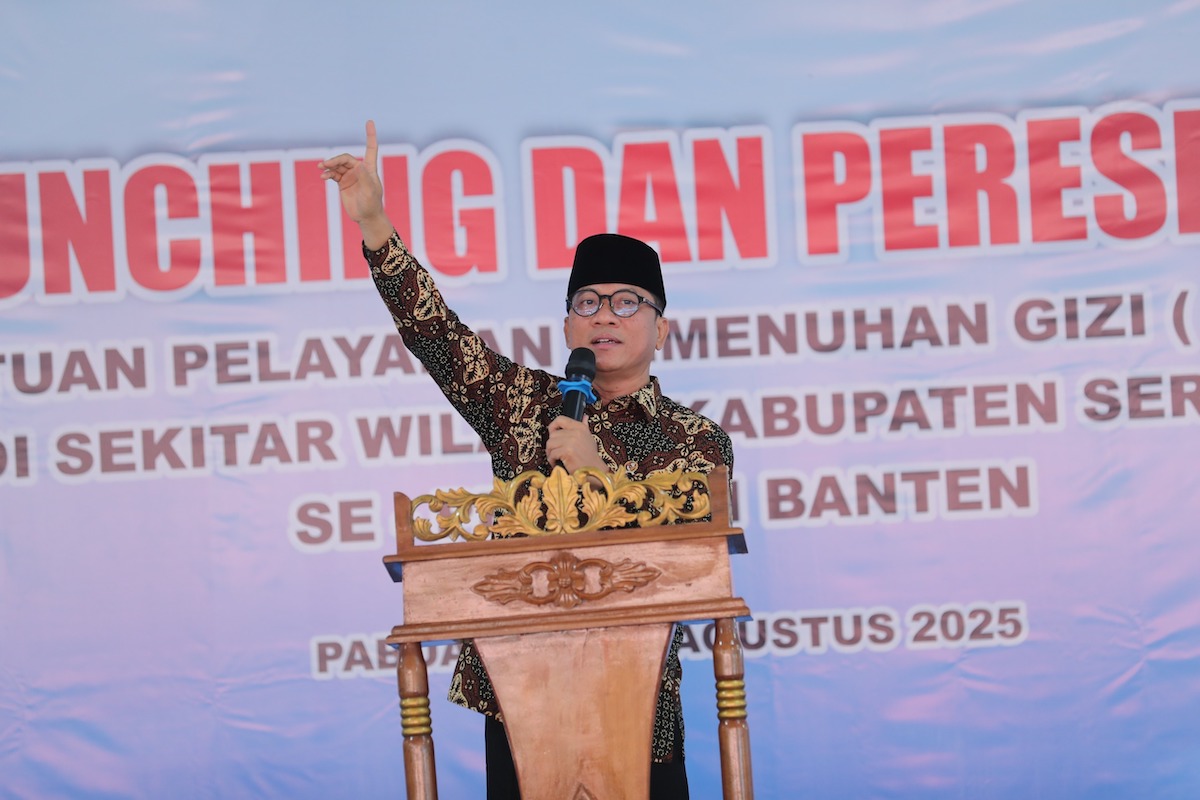 MENDES & KA BGN MERESMIKAN 17 SPPG DI KABUPATEN SERANG