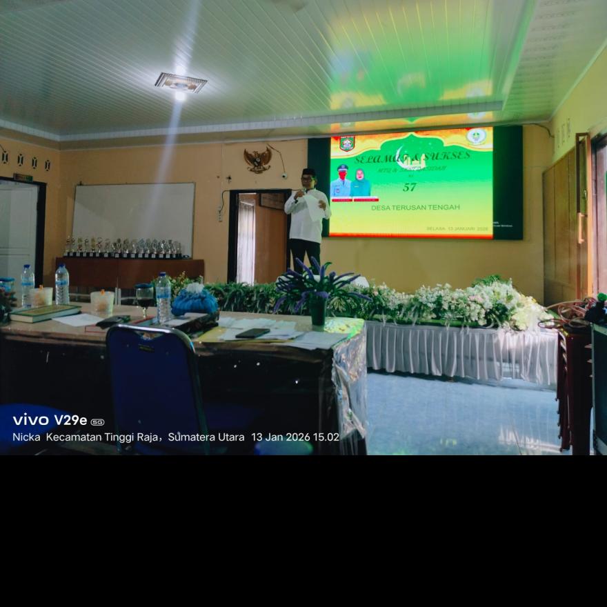 Gema Al-Qur’an di Desa Terusan Tengah: Mewujudkan Generasi Qur’ani yang Unggul